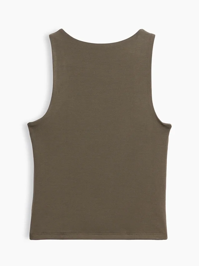 Jersey Crop Tank Top