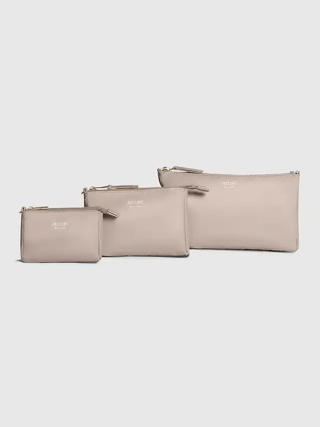 Jujube 3 Piece Pouch Set
