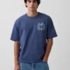 Keith Haring Oversized Graphic T-Shirt