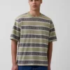 Keith Haring Oversized Stripe T-Shirt
