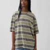 Keith Haring Oversized Stripe T-Shirt
