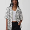 Keith Haring Textured Shirt