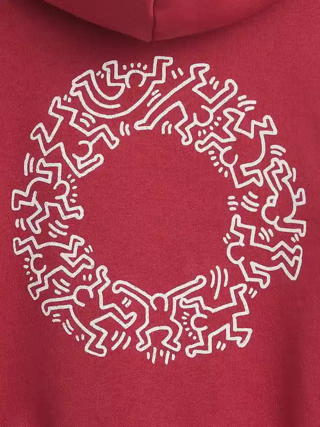 Keith Haring Toddler Vintagesoft Hoodie