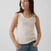 Kid Rib Scoop Tank Top