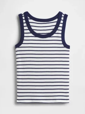 Kid Rib Scoop Tank Top
