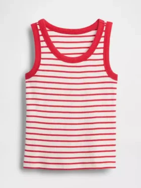 Kid Rib Scoop Tank Top