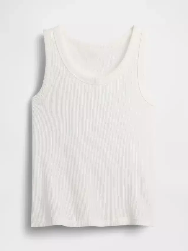 Kid Rib Scoop Tank Top
