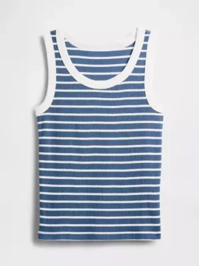 Kid Rib Scoop Tank Top