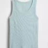 Kid Rib Scoop Tank Top