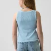 Kid Rib Scoop Tank Top