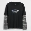 Kids 2-in-1 Graphic Logo T-Shirt
