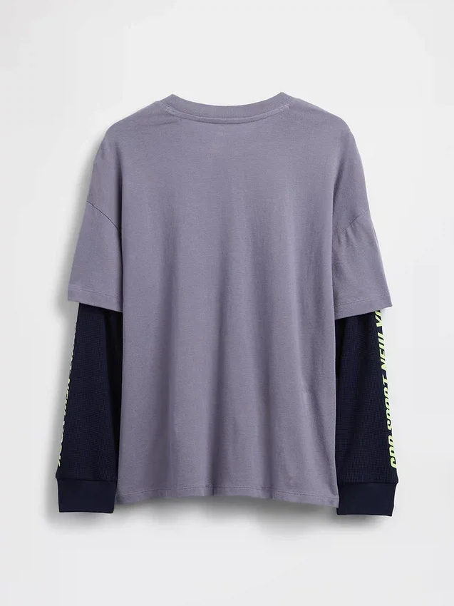 Kids 2-in-1 Graphic Logo T-Shirt