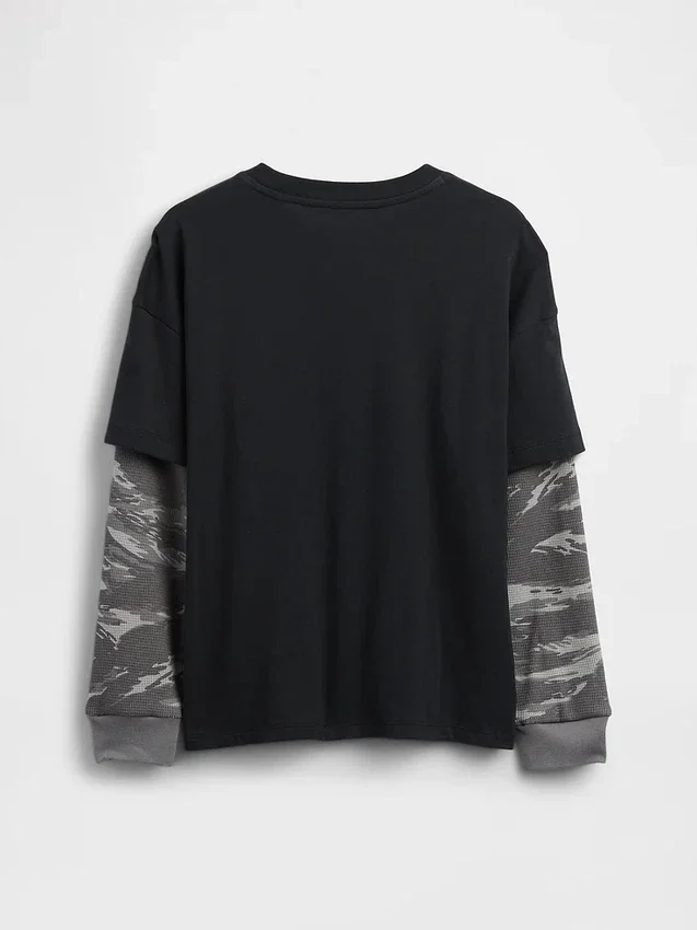 Kids 2-in-1 Graphic Logo T-Shirt