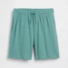 Kids 5" Seersucker Swim Trunks