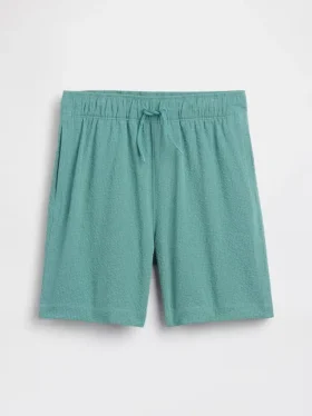 Kids 5" Seersucker Swim Trunks