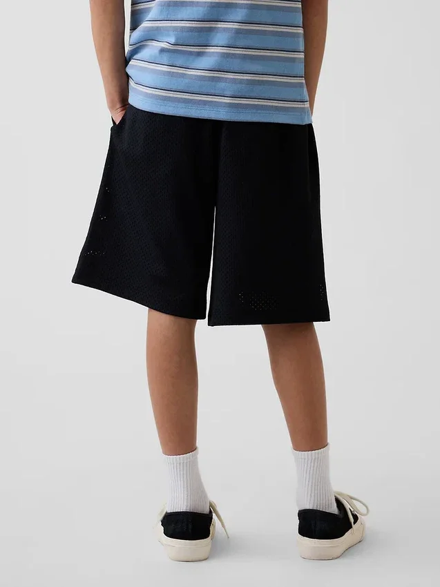 Kids 8" Mesh Active Shorts