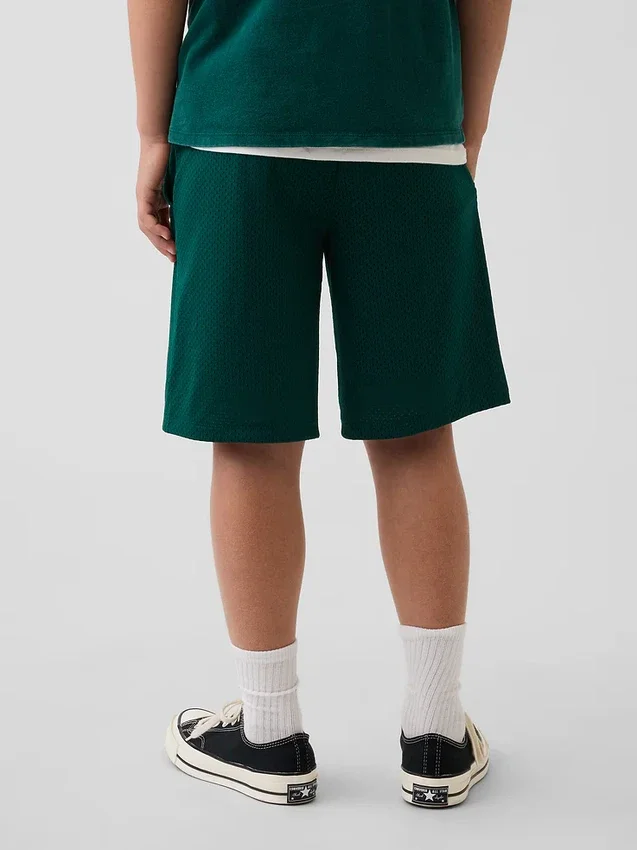 Kids 8" Mesh Active Shorts