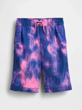Kids 8" Recycled Swim Board Shorts