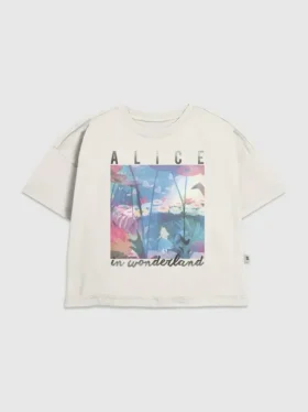 Kids Alice in Wonderland Graphic T-Shirt