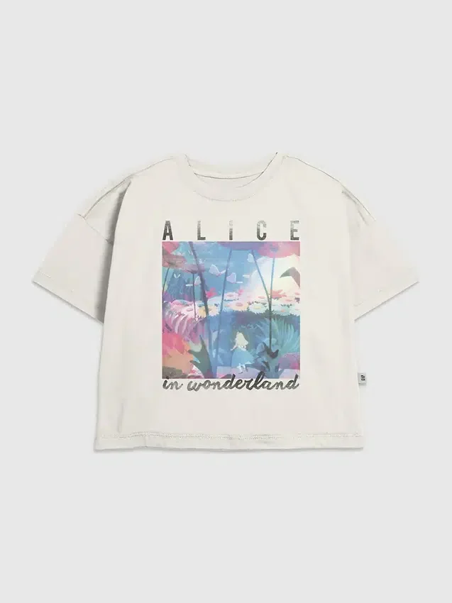 Kids Alice in Wonderland Graphic T-Shirt