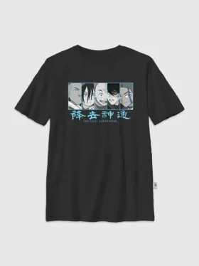 Kids Avatar the Last Airbender Panel Group Graphic T-Shirt