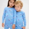 Kids & Baby Organic Brushed Cotton Holiday Pj Set