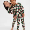 Kids & Baby Organic Brushed Cotton Holiday Pj Set