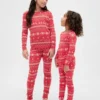 Kids & Baby Organic Brushed Cotton Holiday Pj Set