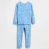 Kids & Baby Organic Brushed Cotton Holiday Pj Set