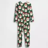 Kids & Baby Organic Brushed Cotton Holiday Pj Set