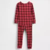 Kids & Baby Organic Brushed Cotton Holiday Pj Set