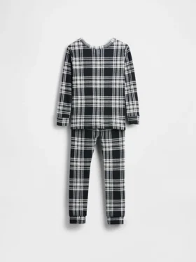 Kids & Baby Organic Brushed Cotton Holiday Pj Set