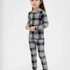 Kids & Baby Organic Brushed Cotton Holiday Pj Set