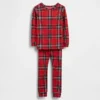 Kids & Baby Organic Brushed Cotton Holiday Pj Set