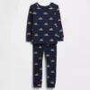 Kids & Baby Organic Brushed Cotton Holiday Pj Set