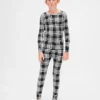 Kids & Baby Organic Brushed Cotton Holiday Pj Set