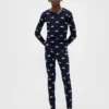 Kids & Baby Organic Brushed Cotton Holiday Pj Set