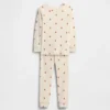 Kids & Baby Organic Brushed Cotton Pumpkin Bear Pj Set
