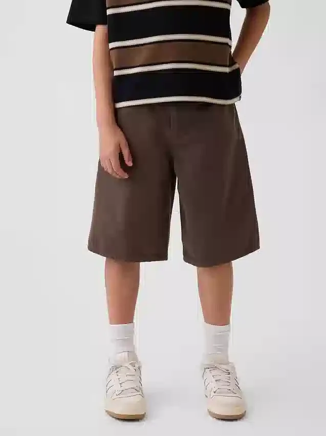 Kids Baggy Denim Shorts