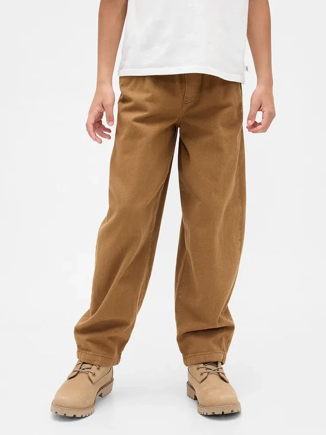 Kids Baggy Taper Jeans
