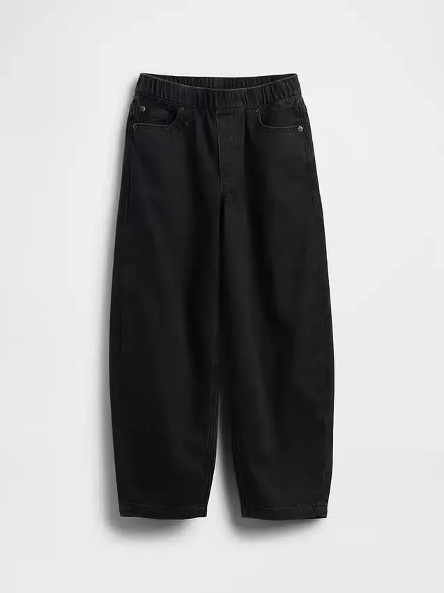 Kids Baggy Taper Jeans