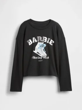 Kids Barbie Oversized Graphic T-Shirt