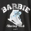 Kids Barbie Oversized Graphic T-Shirt
