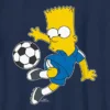 Kids Bart Simpson Soccer Graphic Tee