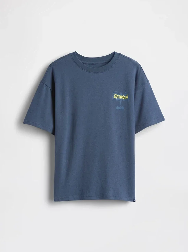Kids Batman Relaxed Graphic T-Shirt