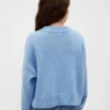 Kids Boxy V-Neck Sweater