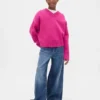Kids Boxy V-Neck Sweater