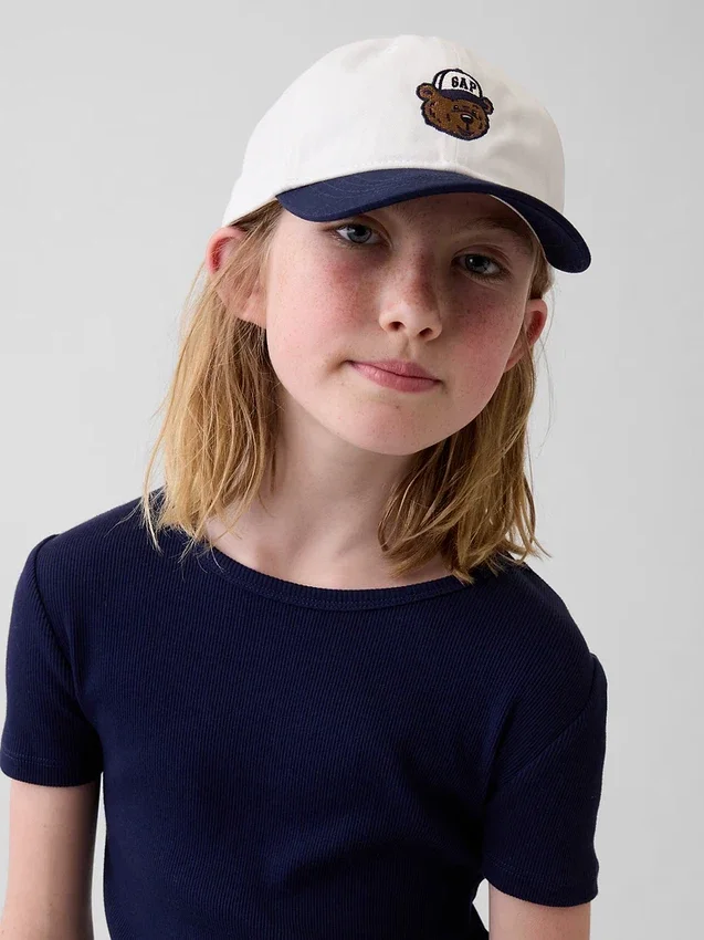 Kids Brannan Bear Logo Baseball Hat