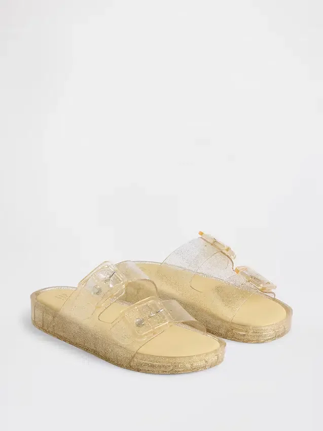 Kids Buckle Jelly Sandals