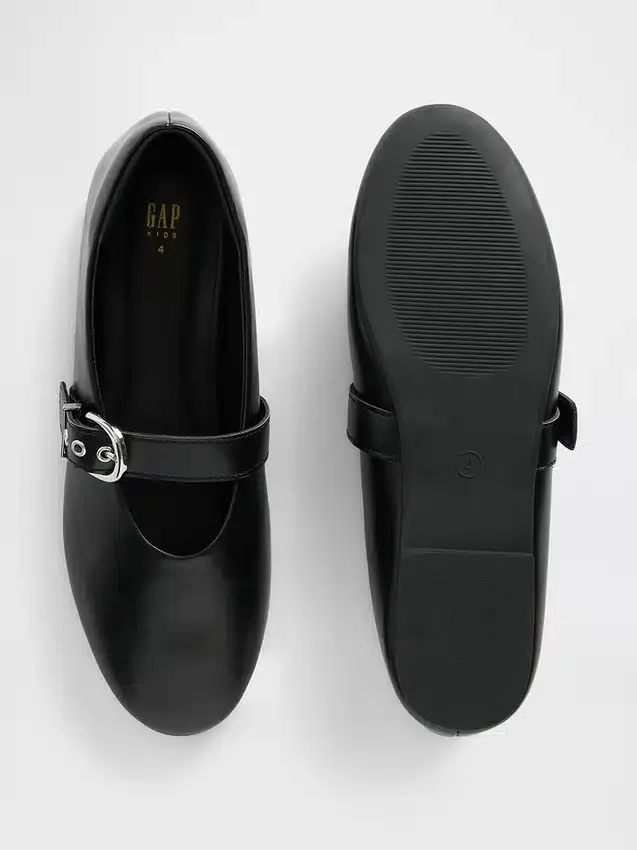 Kids Buckle Mary Jane Flats